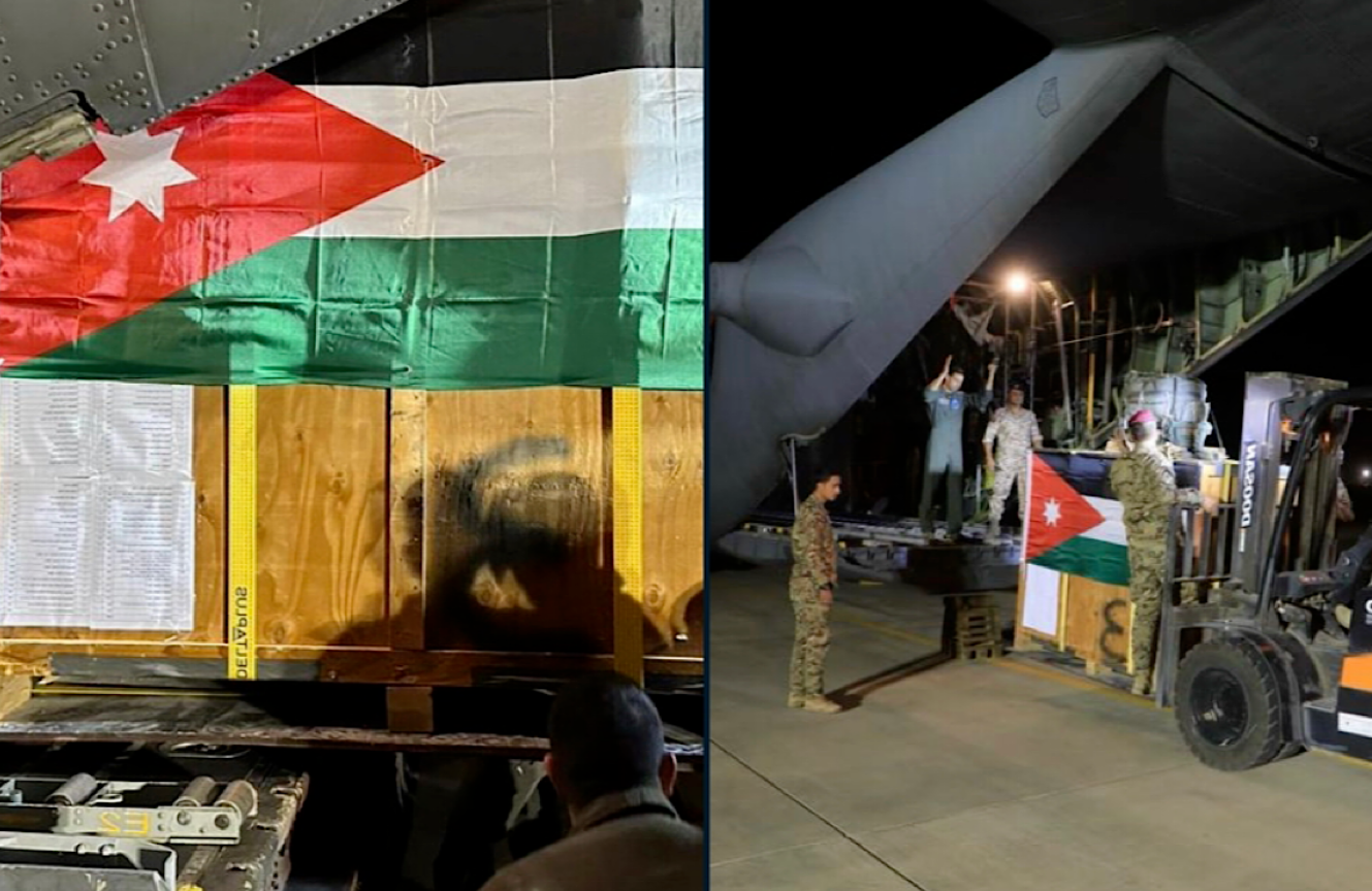 Jordan airdrops urgent medical aid to Gaza