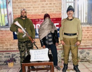 Drug peddler arrested in Ganderbal; contraband substance recovered