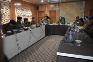 IGP Kashmir urges intensified efforts against terrorism, drug menace