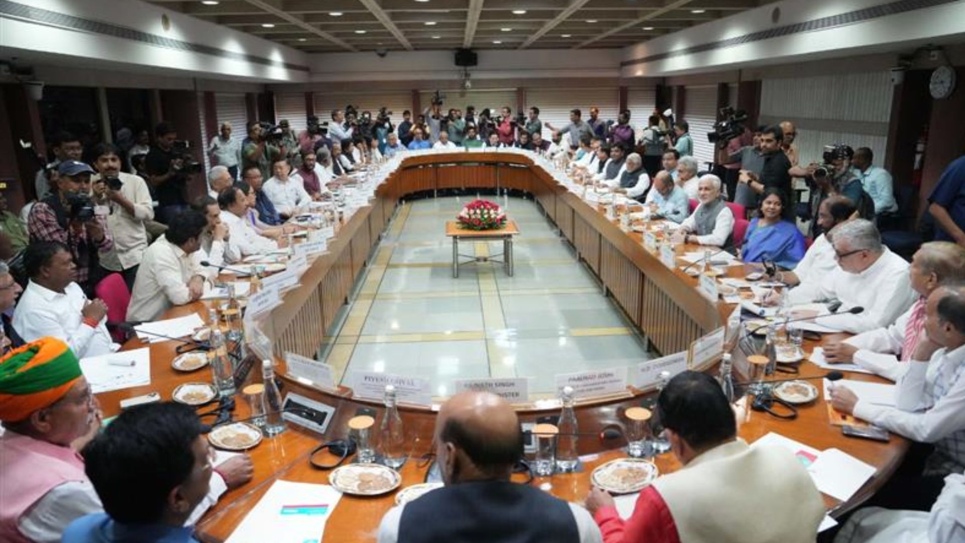 All-party meeting held ahead of Winter Session of Parliament