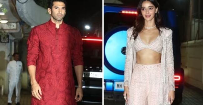 Bollywood’s Diwali Glam: From Ananya Panday to Aditya Roy Kapur, Celebrities Light Up Sara Ali Khan’s Party