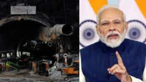 PM Modi calls Uttarakhand CM asking about condition of stranded workers inside Uttarkashi tunnel