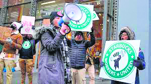 Thousands of Starbucks workers are expected to go on a one-day strike