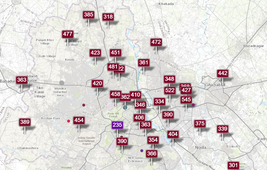 Delhi’s air quality still severe, but slight relief likely ahead of Diwali