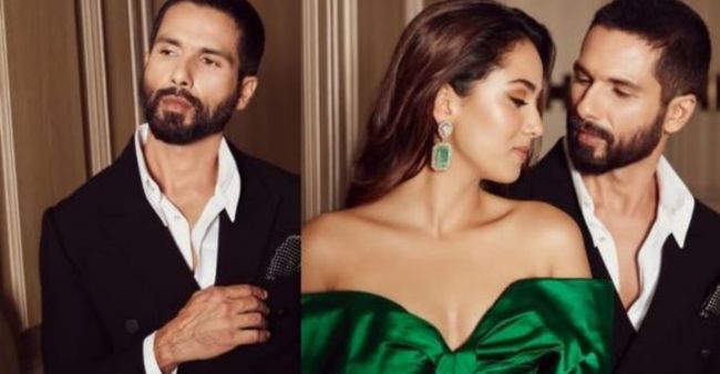 Shahid Kapoors posts pictures with his “pride” aka wife Mira