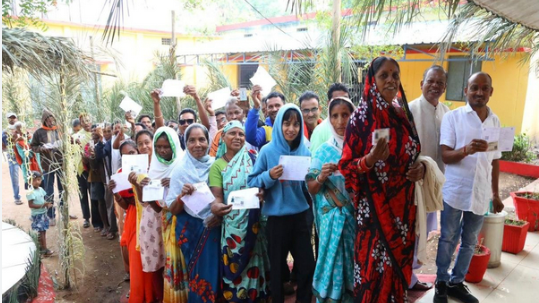 Chhattisgarh registers 59.19 pc voter turnout for 20 seats, Mizoram sees 69.86 pc polling till 3 pm