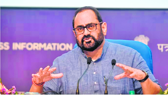 Centre serious about ‘deepfakes threat’: Rajeev Chandrasekhar