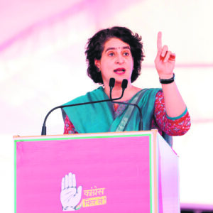 Priyanka Gandhi urges people to choose development over communalism