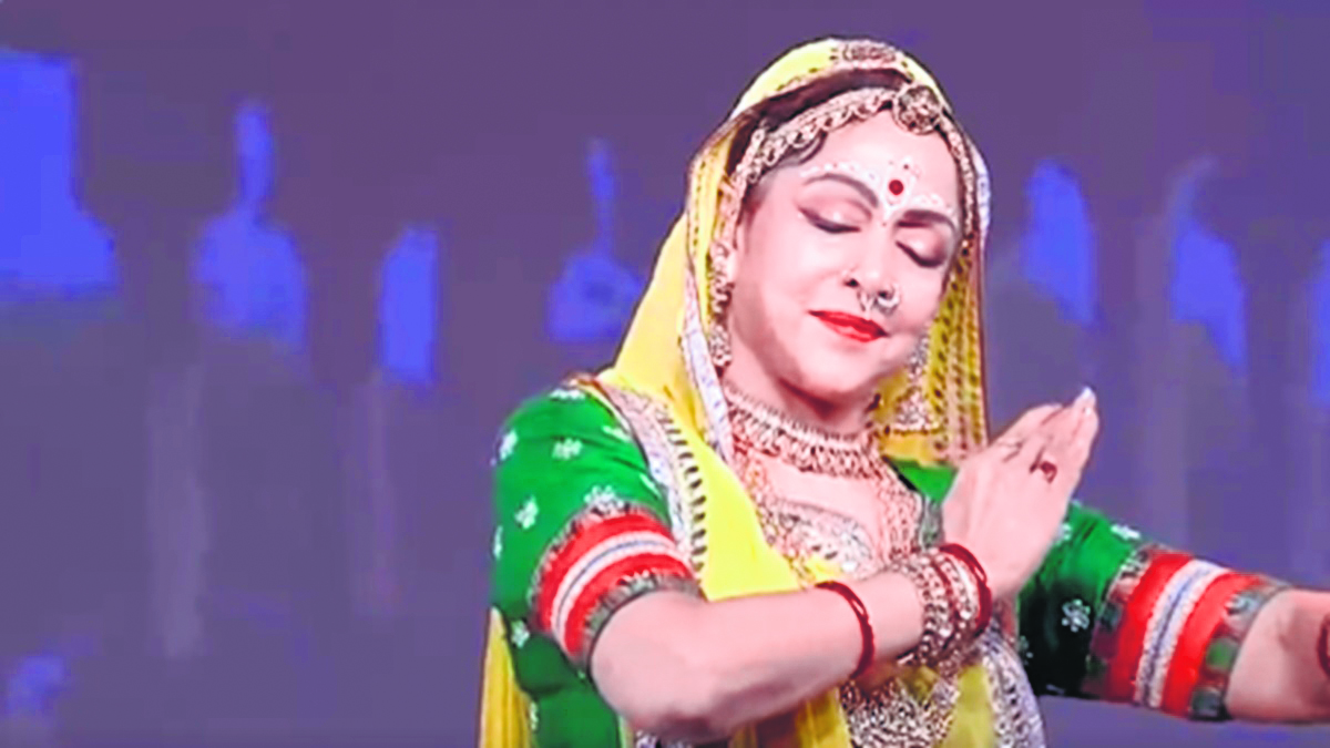 Hema Malini performs dance drama based on life of saint ‘Mirabai’