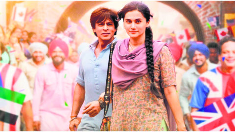 SRK, Taapse’s romantic chemistry in ‘Lutt Putt Gaya’ song