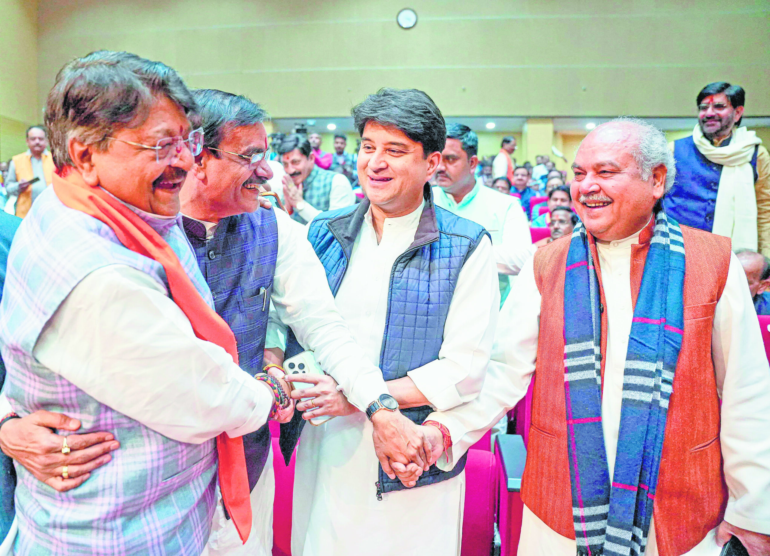 Twenty eight ministers take oath in MP