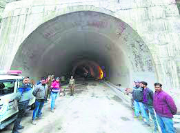 NHAI Halts Ramban district tunnel work over structural concerns