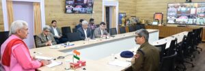 Lt Governor chairs review meeting on Viksit Bharat Sankalp Yatra