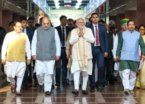 PM Modi chairs BJP Parliamentary Party meeting, currently underway