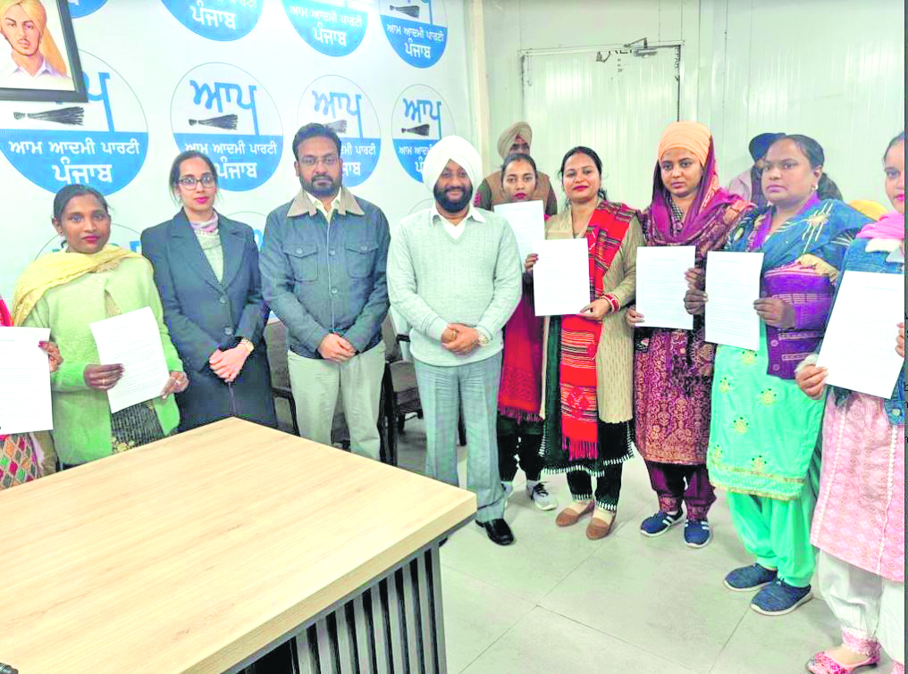 MLA Kulwant Singh distributes appointment letters to Anganwari staff