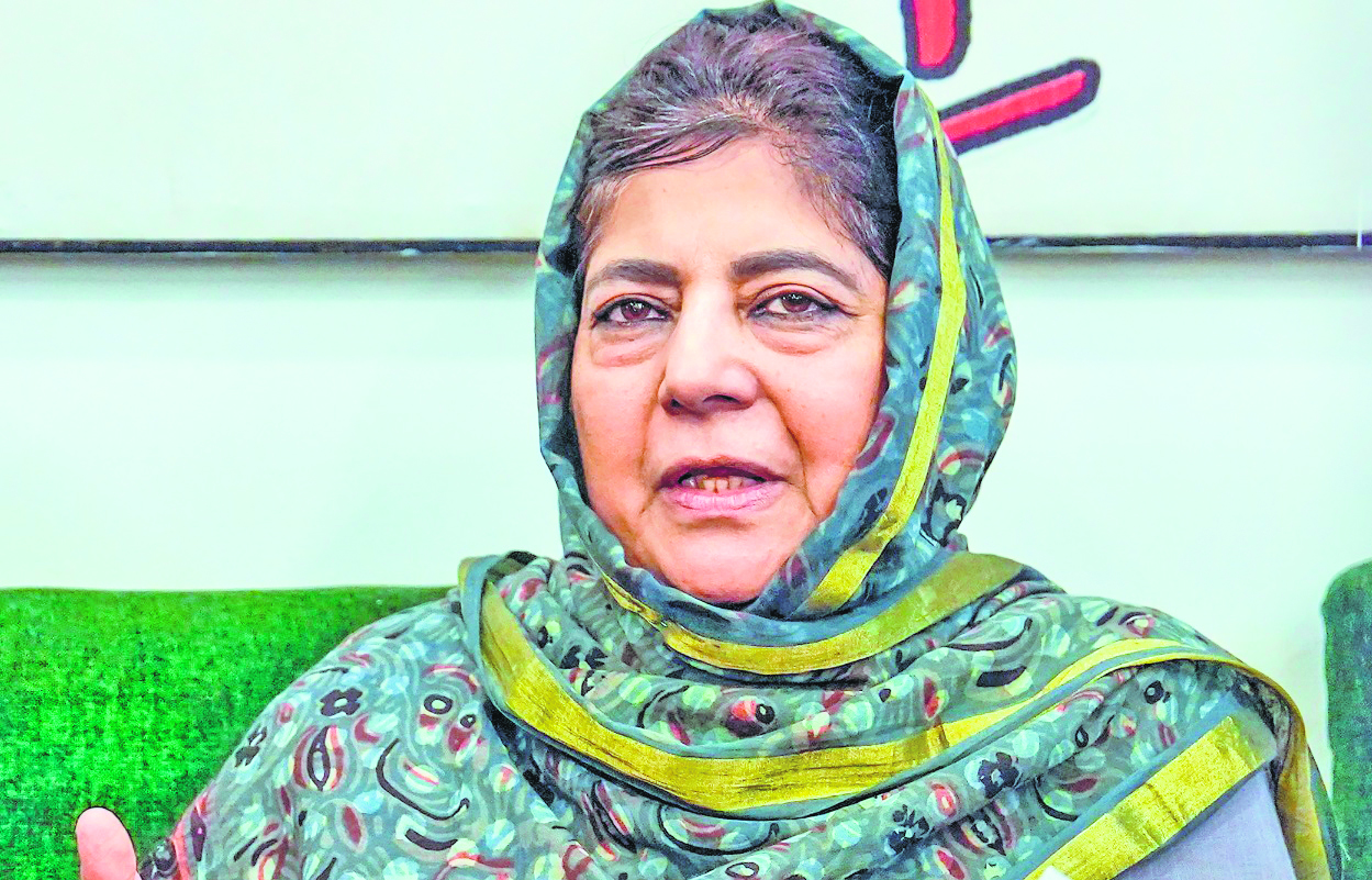 Mehbooba Mufti vows to continue fight for dignity