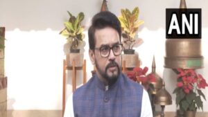 Union Minister Anurag Thakur Accuses Congress of Supporting ‘Tukde-Tukde Gang’