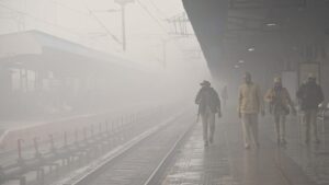 Train Delays Due to Heavy Dense Fog in Delhi