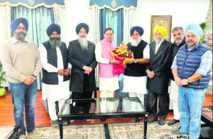 Uttarakhand CM assures SAD delegation of land for Gurdwara Sri Gian Godri Sahib at Haridwar