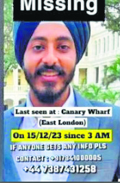 Family seeks missing Indian student Gurashman Singh Bhatia in London