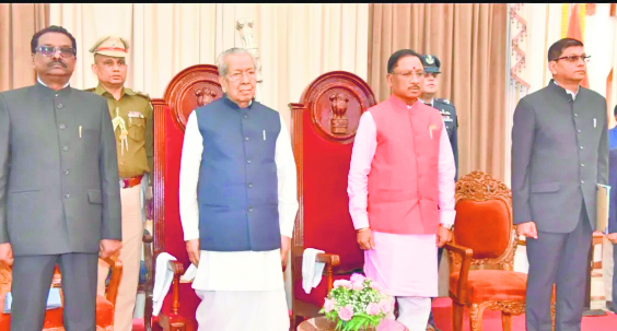 Chhattisgarh cabinet expansion: Nine BJP MLAs take oath as ministers