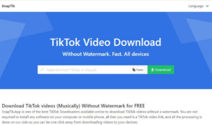 SnapTik: How to Download TikTok Videos HD, Slideshow, Story & Mp3 Without Watermark