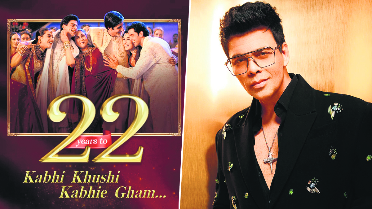 Karan Johar, Kajol celebrate 22 years of ‘Kabhi Khushi Kabhie Gham