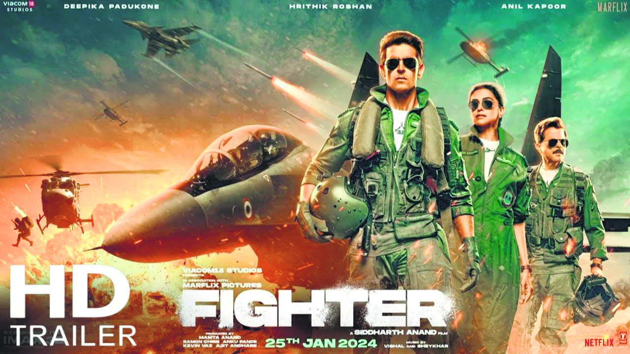 Hrithik Roshan unveils‘Fighter’ poster, trailer to be out soon