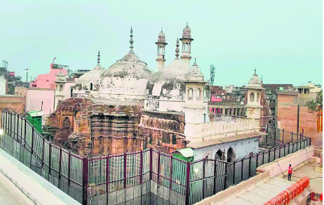 Cleaning of ‘Wazukhana’ section of Gyanvapi Mosque begins under tight security