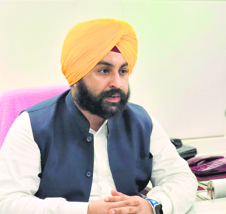 Education Minister Harjot Bains allocates Rs 10L grant for school improvements