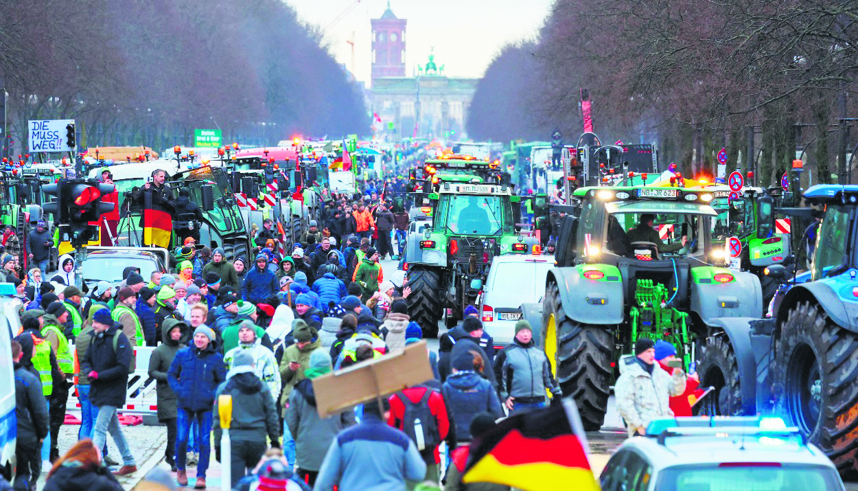 Protesting farmers denied additional subsidies by German Minister