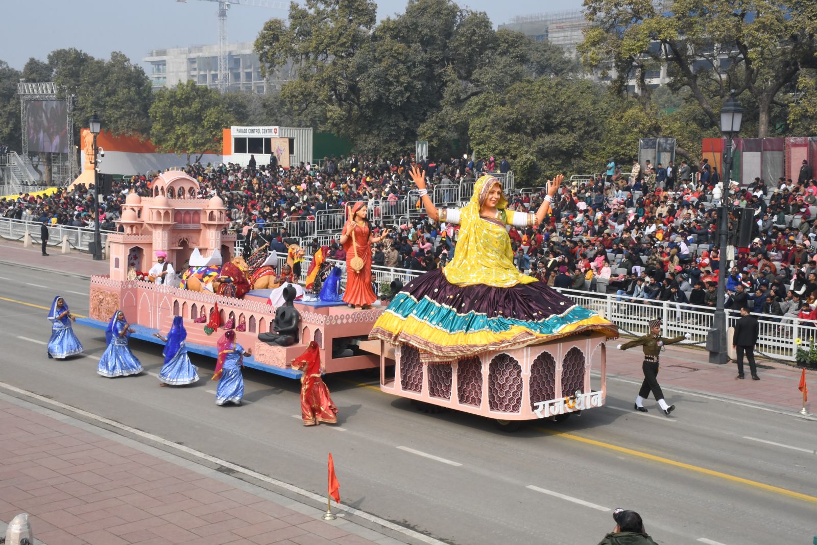 Vibrant Ghoomar dance to illuminate state’s  R-Day tableau