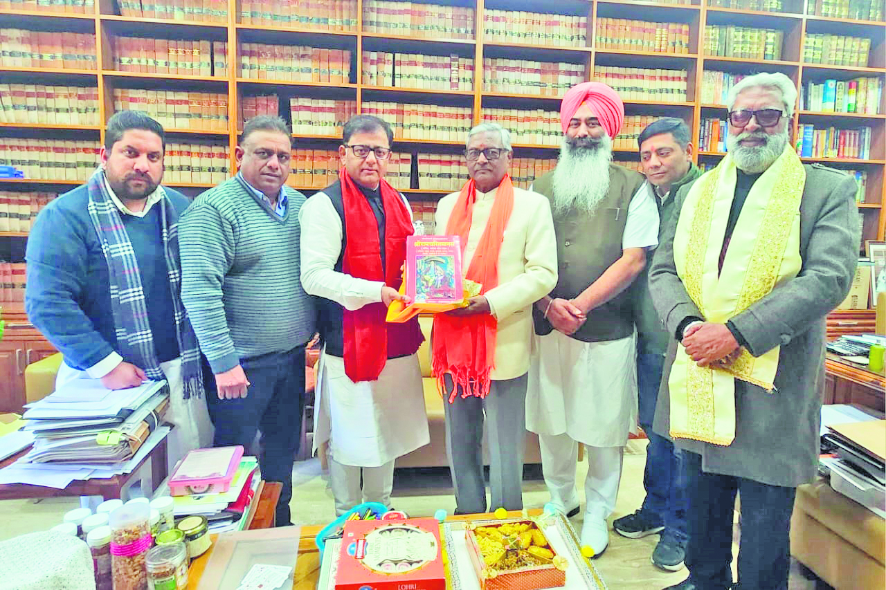 Former Mayor SAYS, ‘LET us  pledge to imbibe the character of Shri RAM’