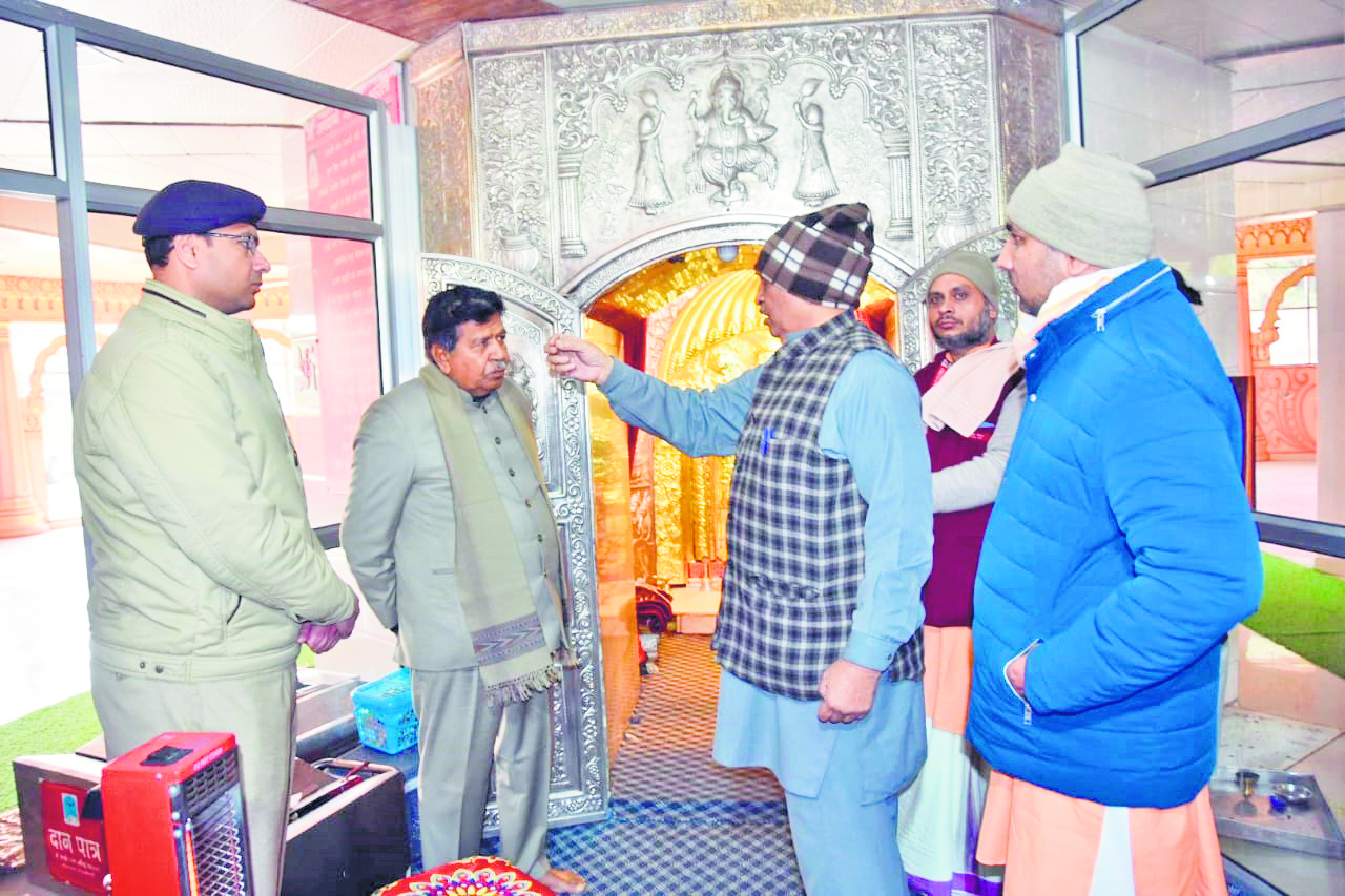 Five lakh cash and jewellery stolen from Chandi Mata temple