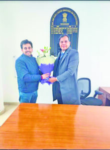 Pradyuman Singh assumes dual role as Excise & Taxation Commissioner