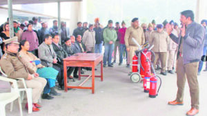 Panjab University conducts fire safety mock drill