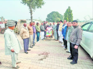 Congress leader Vijay Bansal celebrates Lala Lajpat Rai jayanti