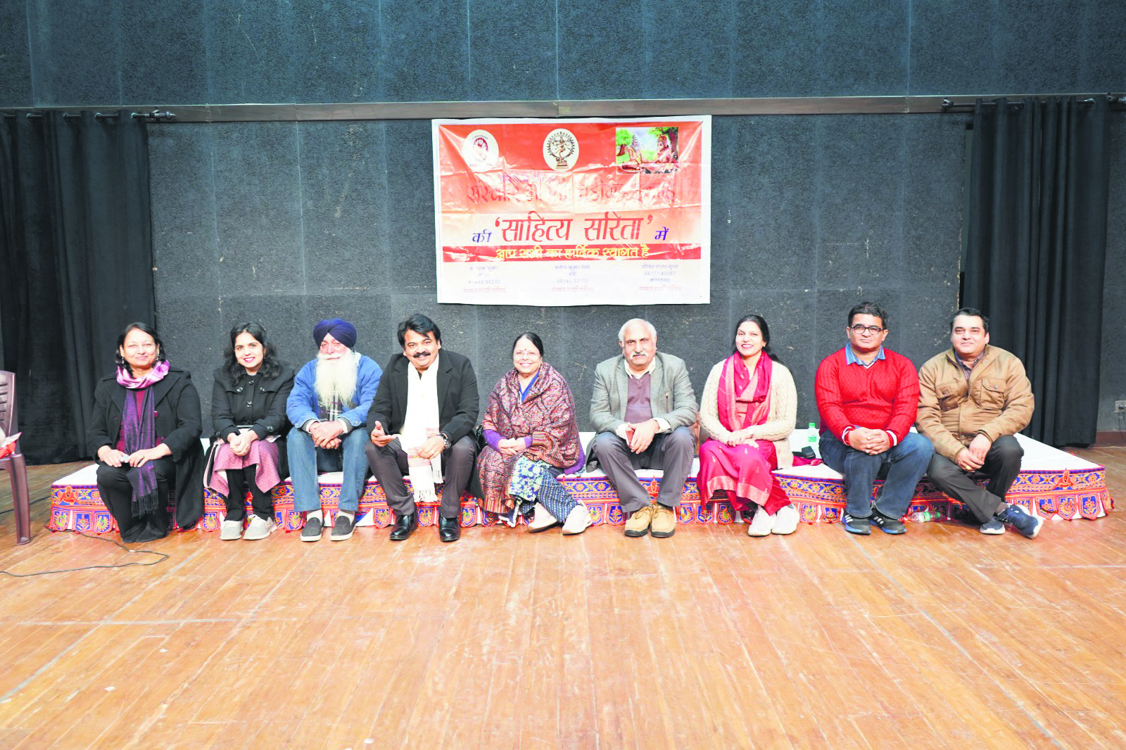 Monthly Sahitya Sarita organised at Tagore Theatre, Chandigarh