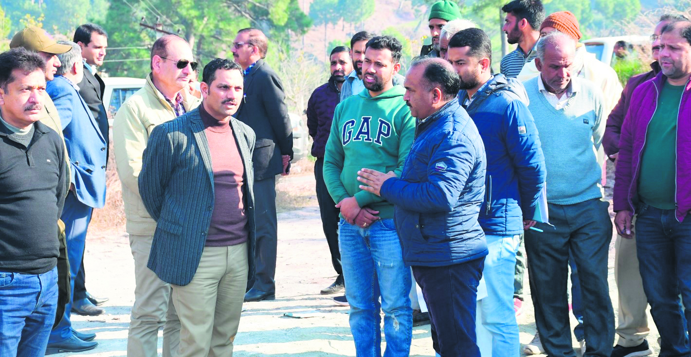 DC Rajouri drives developmental inspections across border areas