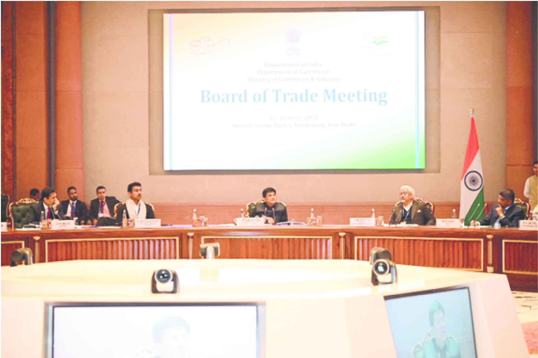 Goyal for pushing exports via FTAs