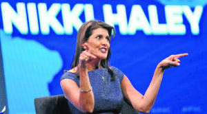 Trump cannot ‘bully’ his way through nomination, says rival Nikki Haley