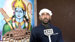 Artist Creates 10-Foot-Tall Painting of Lord Ram, Hopes to Install It in Ayodhya’s Ram Mandir