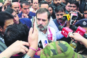 Rahul not allowed to visit assam temple