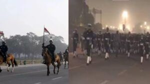 Republic Day Parade Rehearsals in Full Swing at Kartavya Path