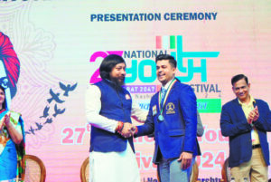 Chandigarh resident, Rohit Kumar, receives National youth award on National Youth Day 2024