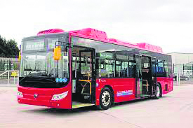 CM unveils electric city bus service in Panipat for sustainable transit