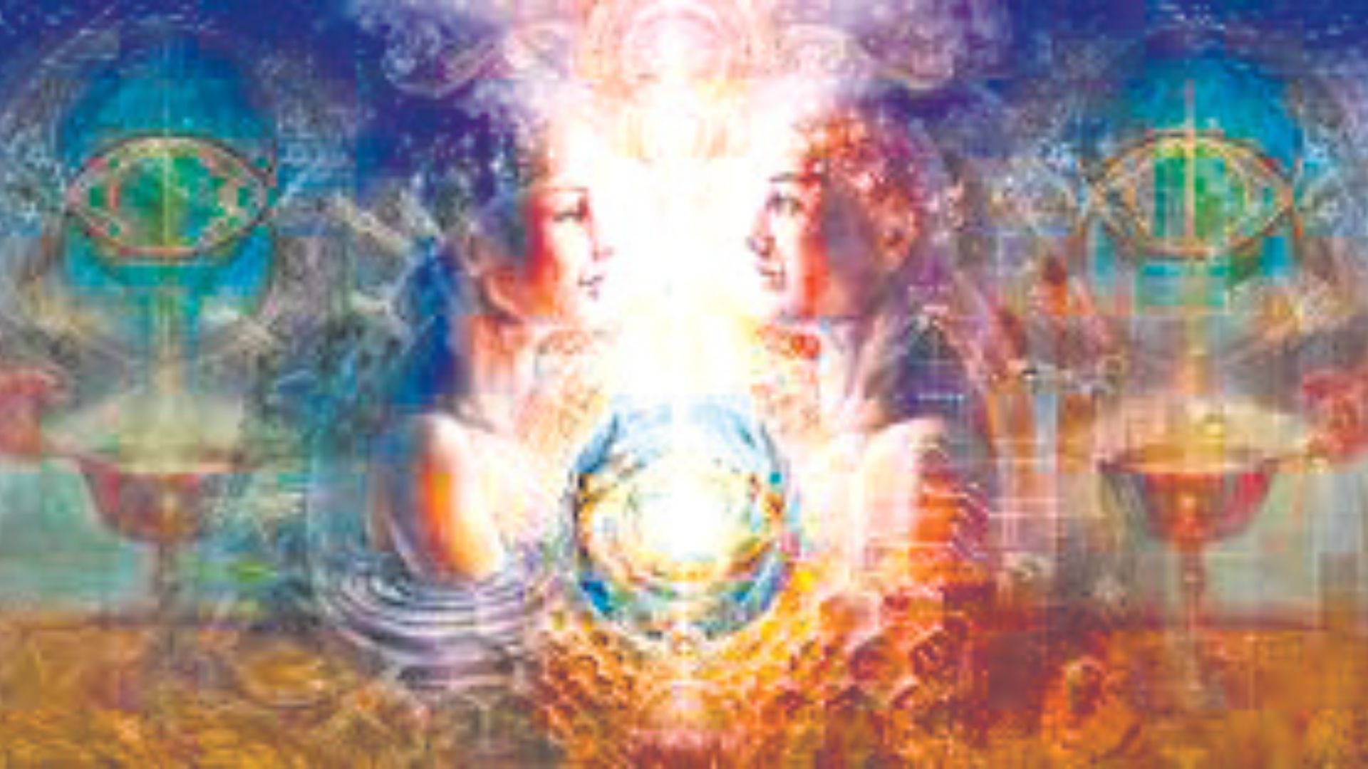 The sacred union of twin flames: A cosmic dance of love