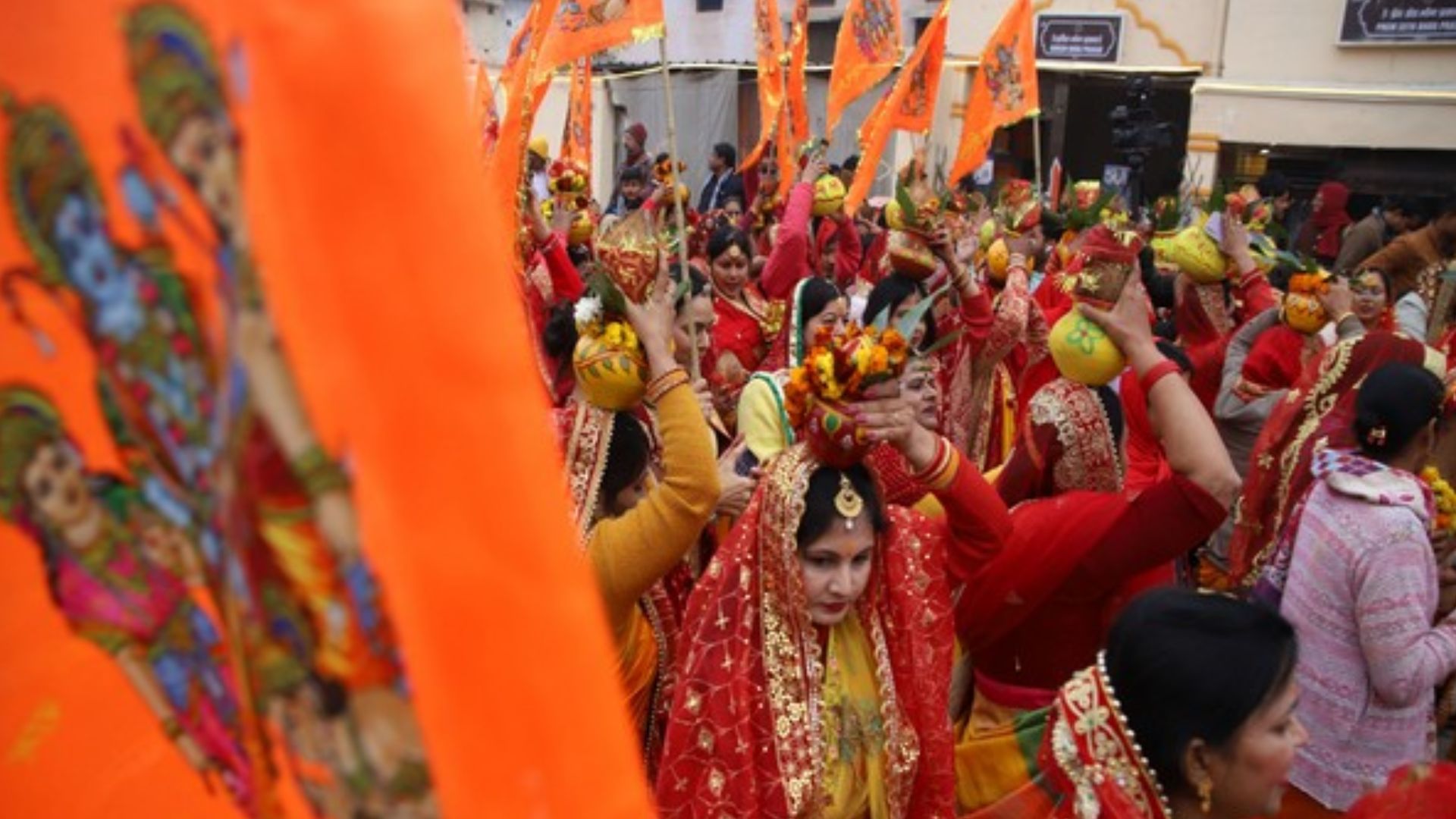 Ramotsav 2024: Over 500 women participate in Jal Kalash Yatra prior to Pran Pratishtha ceremony in Ayodhya