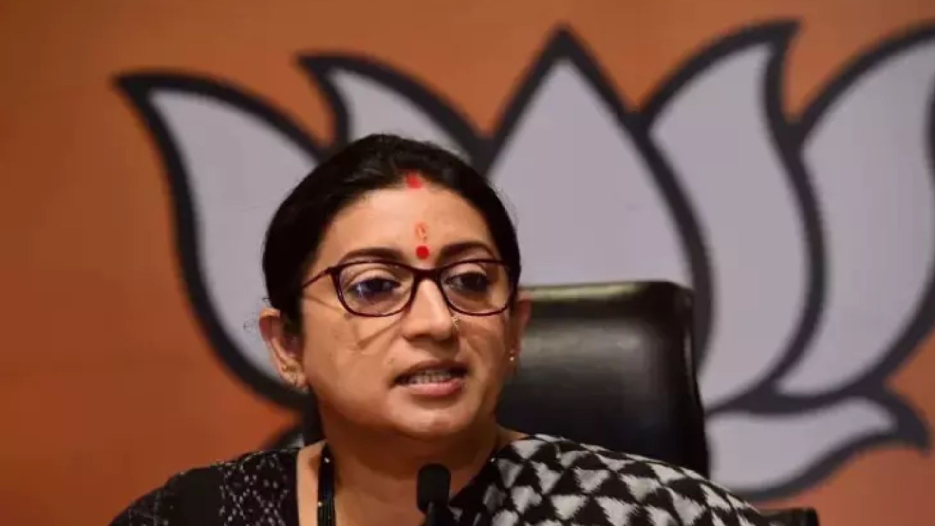 Smriti Irani highlights importance of normalizing conversation about women’s health