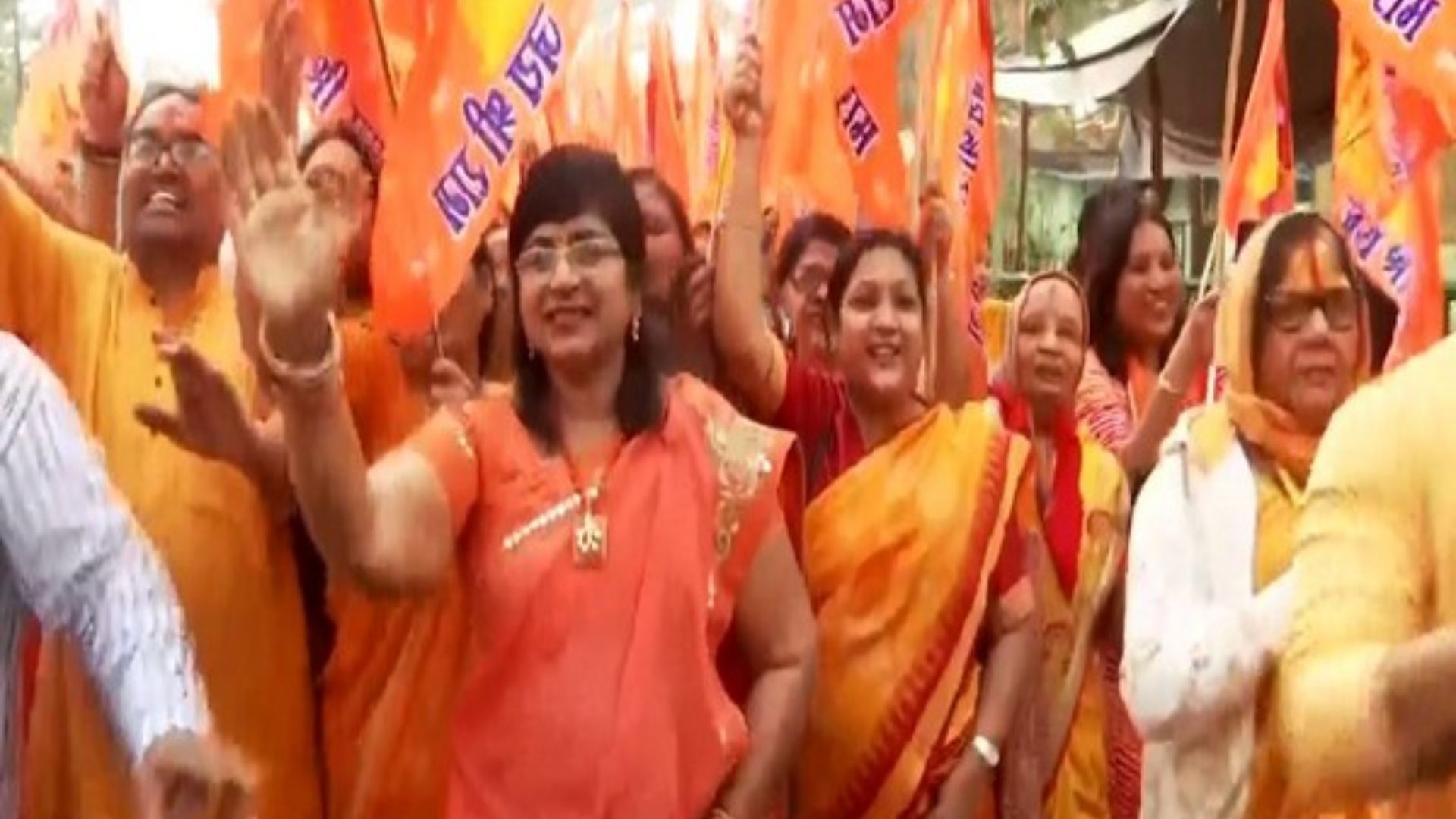 Women organisations in Bhubaneswar conduct rally ahead of Pran Pratishtha in Ayodhya